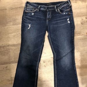Silver Jeans Suki Bootcut Jeans 33/33